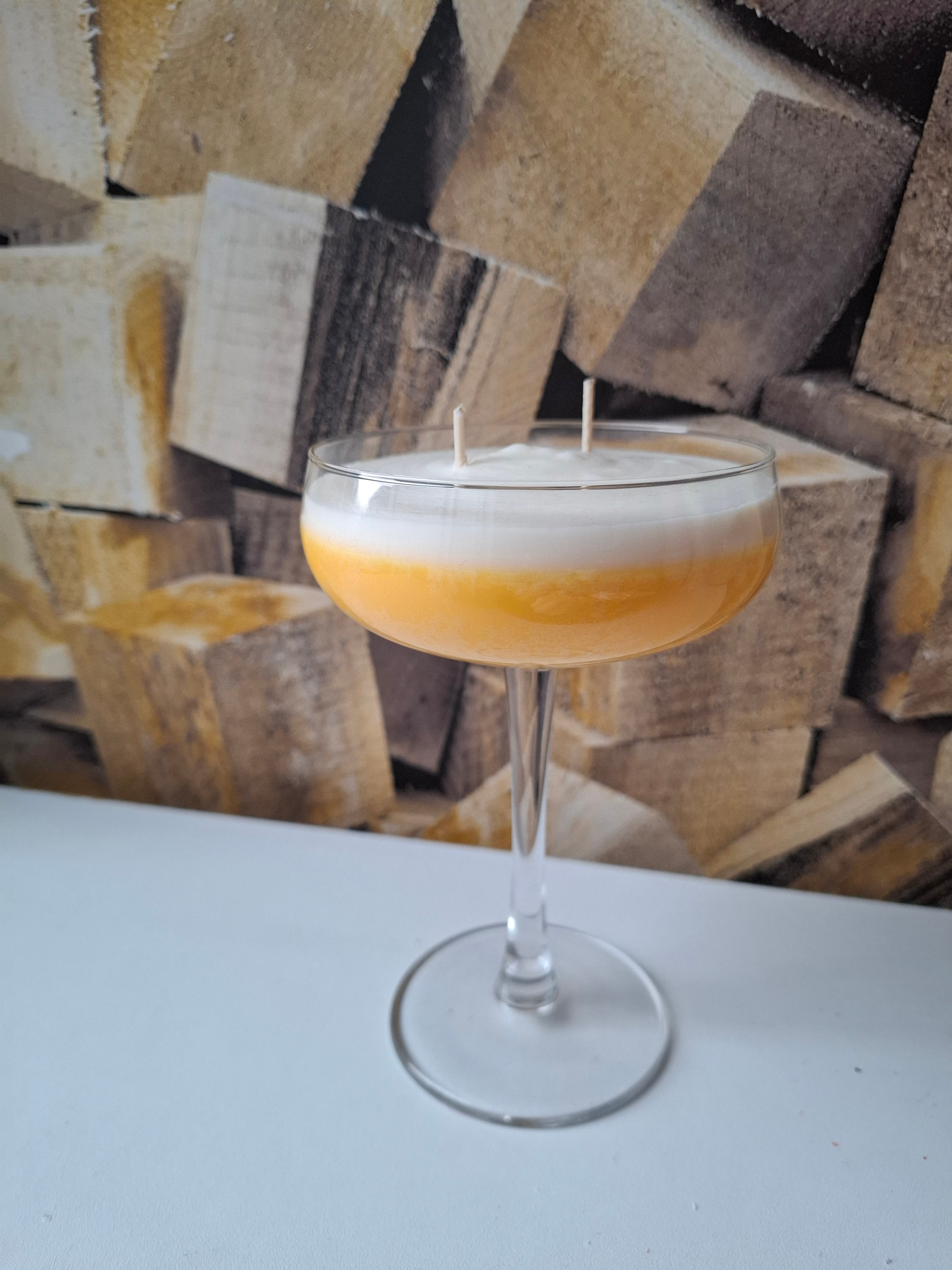 Exotische Fruitcocktail-kaars